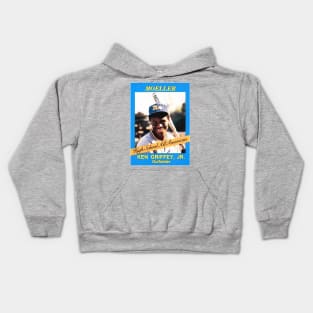 Ken Griffey Jr MOELLER Baseball Card Kids Hoodie